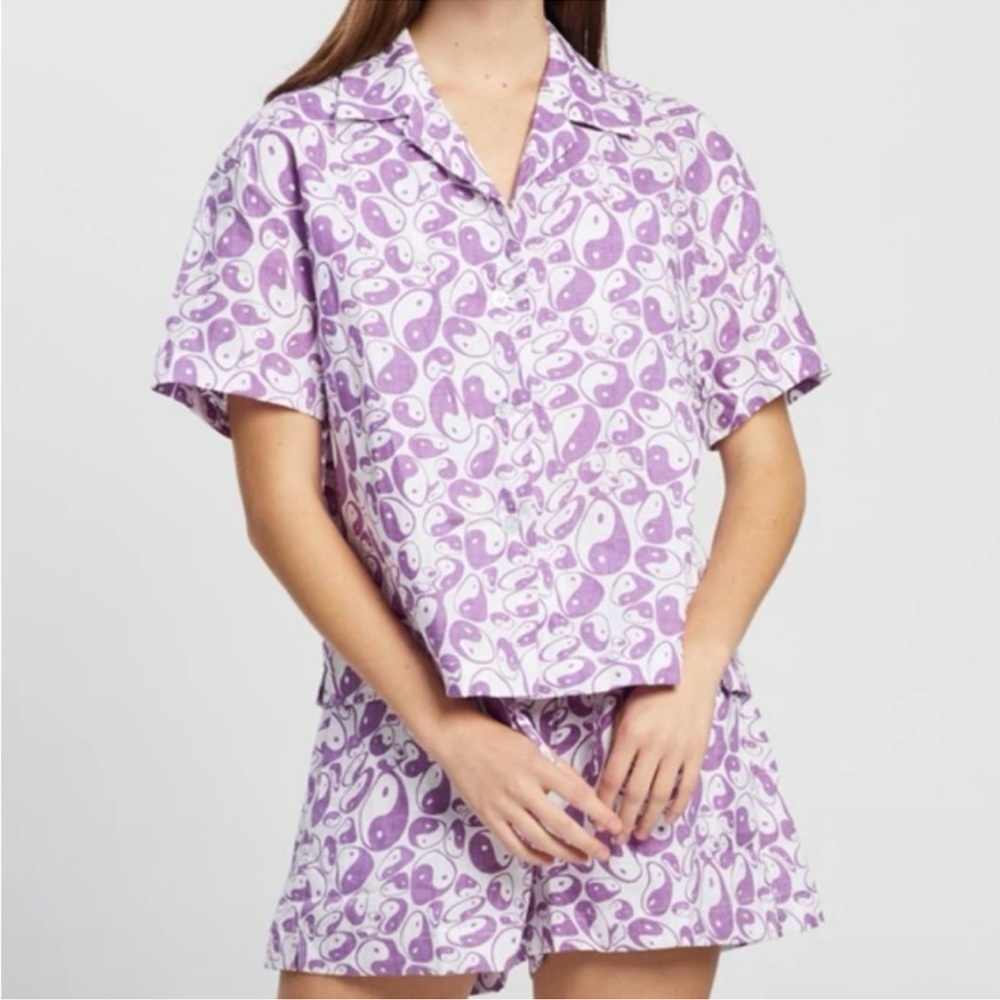 RARE Holiday The Label By Emma Mulholland | Pyjama Shorts Set | Medium